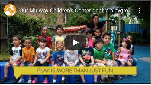 Midway Children's Center playground video